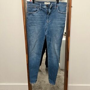 Madewell mid rise skinny